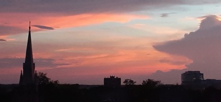 Church-at-Sunset